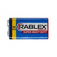 Батарейка крона, Rablex, 6F22, 9V, сольова